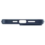 Противоударен кейс • калъф • гръб за iPhone 14 Pro Max Case SPIGEN Liquid Air® Navy Blue (ACS04814)