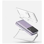 Прозрачен удароустойчив гръб • кейс • калъф за Samsung Galaxy Z Flip 3 Ringke Slim Case Clear