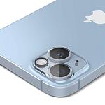 Комплект 2 бр. стъклени протектори за камера на iPhone 14 • 14 Plus Spigen Optic TR Camera Clear