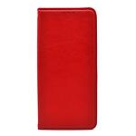 Кожен калъф тефтер Magnet Book за Samsung A13 4G • Червен