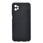 Силиконов кейс • гръб • калъф със защита за камерата на Motorola oto G32 5G Черен
