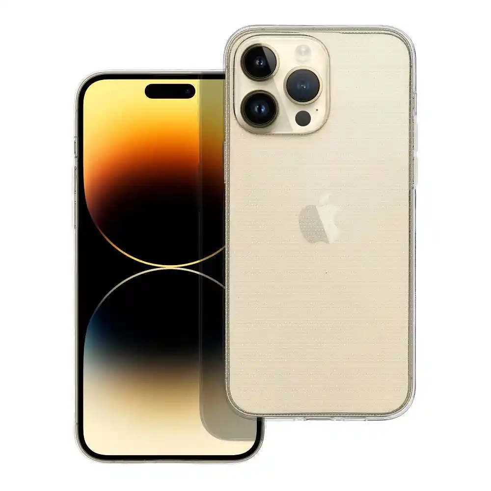 Прозрачен 2.0 mm силиконов гръб • кейс • калъф за iPhone 15 Plus