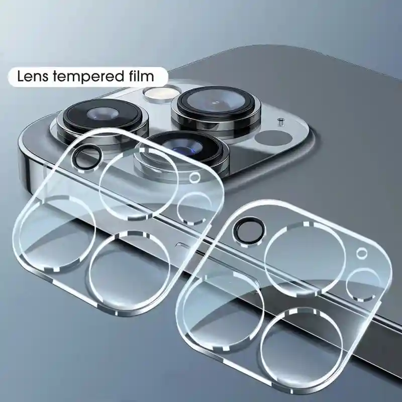 Стъклен протектор за камерата на iPhone 15 Pro