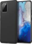Черен Силиконов Калъф / Кейс за Samsung Galaxy S20 Twill Case