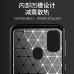 Хибриден калъф / гръб / кейс Carbon Case за Huawei P Smart 2020