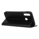 Луксозен калъф Book Leather Case за Huawei P40 Lite E черен