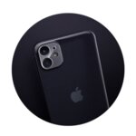 Стъклен протектор за камерата на iPhone 12 Mini