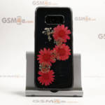 Луксозен силиконов кейс / гръб/ калъф Vennus Real Flowers за Samsung Galaxy S9 Plus
