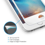 Стъклен протектор 5D за iPhone 6 / 6S бял 4 | GSM4e.com