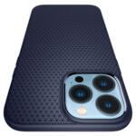 Противоударен кейс • калъф • гръб за iPhone 13 Pro Case SPIGEN Liquid Air® Navy Blue (ACS03259)