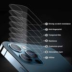 3D стъклен протектор за камерата на iPhone 13 Pro · 13 Pro Max Черен