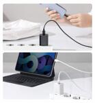 Бързо зарядно за iPhone 11 • 12 • 13 с кабел USB-C към Lightning 20W • PD • BASEUS Super Si 1C