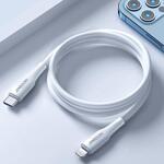 Кабел за бързо зареждане на iPhone USB-C към Lightning PD • 2.4A • 20W • 1.2m • JOYROOM S-1224M3 • Бял
