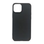 Тънък силиконов кейс • гръб • калъф за iPhone 13 Mini Level Case чЕРЕН