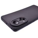 Черен матов силиконов кейс · калъф · гръб със защита на камерата за Huawei Nova 9