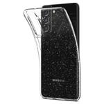 Противоударен кейс • гръб • калъф за Samsung S21 FE Spigen Liquid Crystal® Glitter Crystal