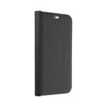 Калъф тефтер за Samsung Galaxy S22 Ultra Carbon Luna Book Черен