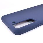 Матов силиконов калъф • гръб • кейс за Samsung S22 Silicone Lite Case Тъмно Син