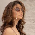 Eyeglass chain Crystal Tears