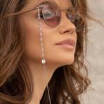 Eyeglass chain Crystal Tears