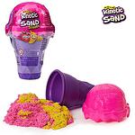 Kinetic Sand Кинетичен пясък Сладолед с аромат на ягода и банан 6058757