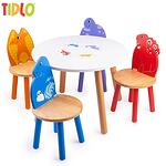 Tidlo Детско дървено столче Т-Рекс T0634