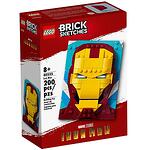 Lego 40535 Brick Sketches Marvel Железния човек