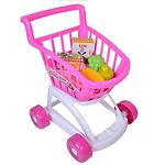 Детска количка с продукти от супермаркет 01369