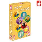 Janod Детска игра за памет Memo Rigolooo J02736
