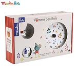 Moulin Roty Детски порцеланов сервиз за хранене, Pomme Des Bois 675230