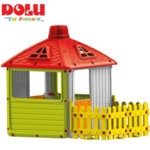 Dolu - Детска къща за игра с ограда 86205/3011