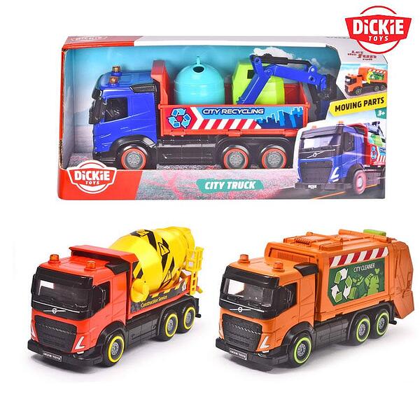 Dickie Toys Градски камион Volvo 23см, асортимент 203744014