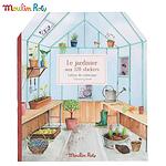 Moulin Roty Книжка със стикери Градина, Le jardin du Moulin 712604