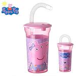 Peppa Pig Детска чаша със сламка 400ml Прасето Пепа 02281
