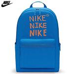 Nike Раница Найк Heritage, синя с оранжево лого DQ5753-435