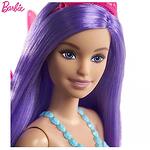 Barbie Dreamtopia Кукла Барби фея с крила, лилава коса FWK85