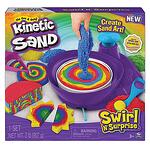 Kinetic Sand Кинетичен пясък комплект с машина за разбъркване на цветове Swirl N Surprise 6063931