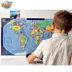 Buki  Магнитна карта на света, английски език BK7346EN
