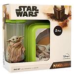 Star Wars The Mandalorian Бутилка и кутия за храна Междузвездни войни 51844