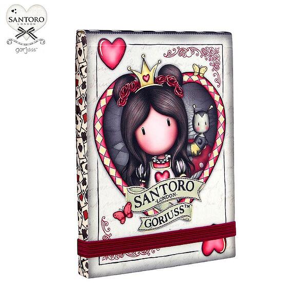 Santoro Gorjuss Джобен бележник Wonderland Finding My Way 1121GJ01