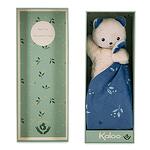 Kaloo Бебешка мека играчка с кърпа за гушкане Мече K972004