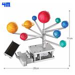 4M Creative toys Модел на Слънчевата система с хибриден соларен панел 03416