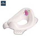 Lorelli Анатомична седалка за тоалетна чиния Hippo White Grey 10130300092