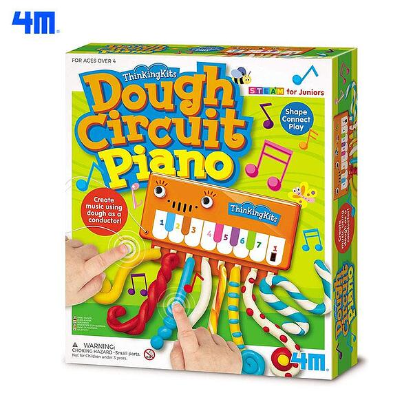 4M Creative toys Магическо пиано с пластилин 04916