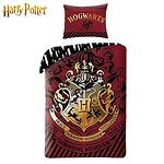 Harry Potter Детски спален комплект герб Hogwarts червн HP-287BL