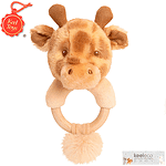 Keel Toys Keeleco Бебешка плюшена дрънкалка Жираф SE6719
