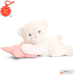 Keel Toys Keeleco Бебешка плюшена играчка Мече с възглавничка 20см, асортимент SE1426