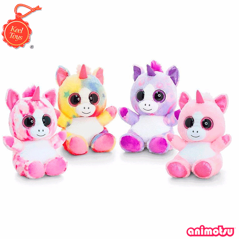Keel Toys Animotsu Плюшена играчка Едноро 25см, асортимент SF0845