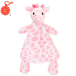 Keel Toys Бебешка кърпичка за гушкане Жирафче 25см, асортимент SN2650
