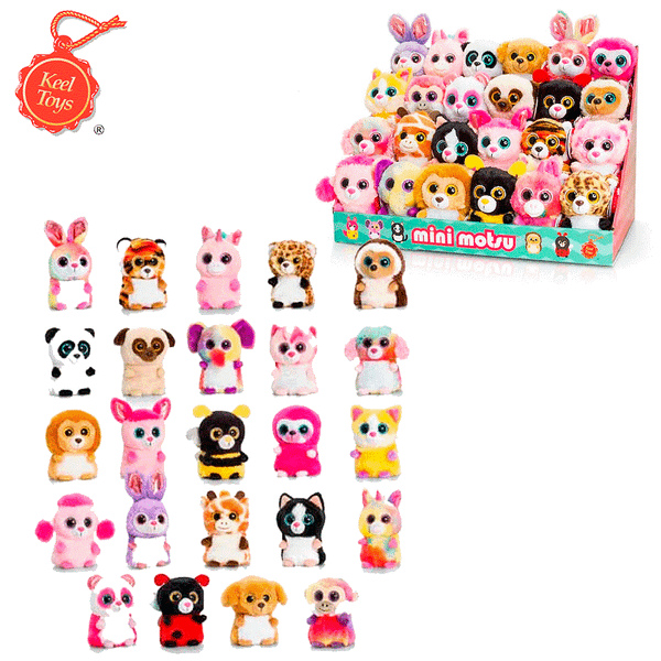 Mini Motsu Rabbit Keel Toys Mini Motsu Плюшена играчка Мини мотсу 10см, асортимент SF0797
